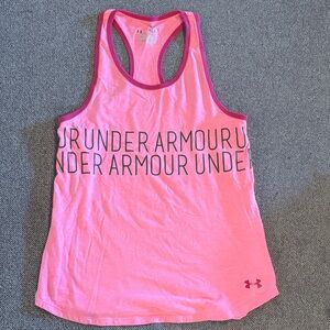 Under Armour Vibrant Pink Racerback Tank
